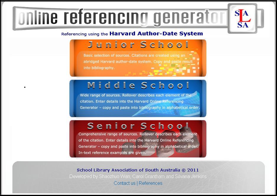 online reference generator